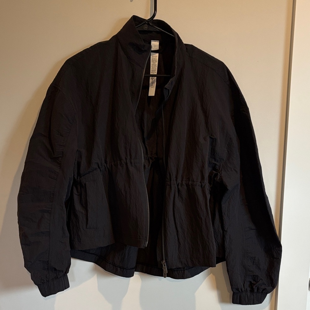 lululemon athletica Crinkle Black Windbreaker